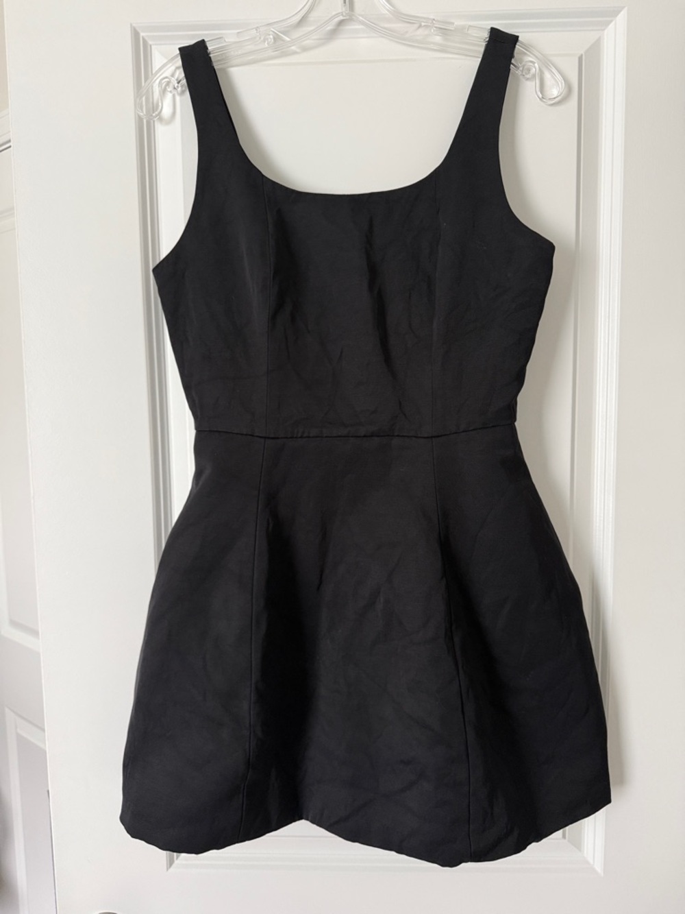 Favorite Daughter Black Sleeveless Fit & Flare Mini Dress